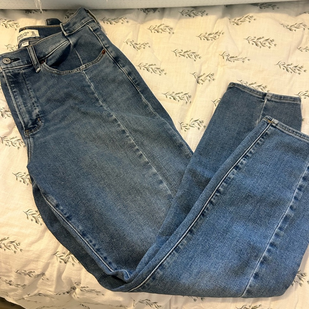 Abercrombie & Fitch Women's Skinny Jeans - Blue